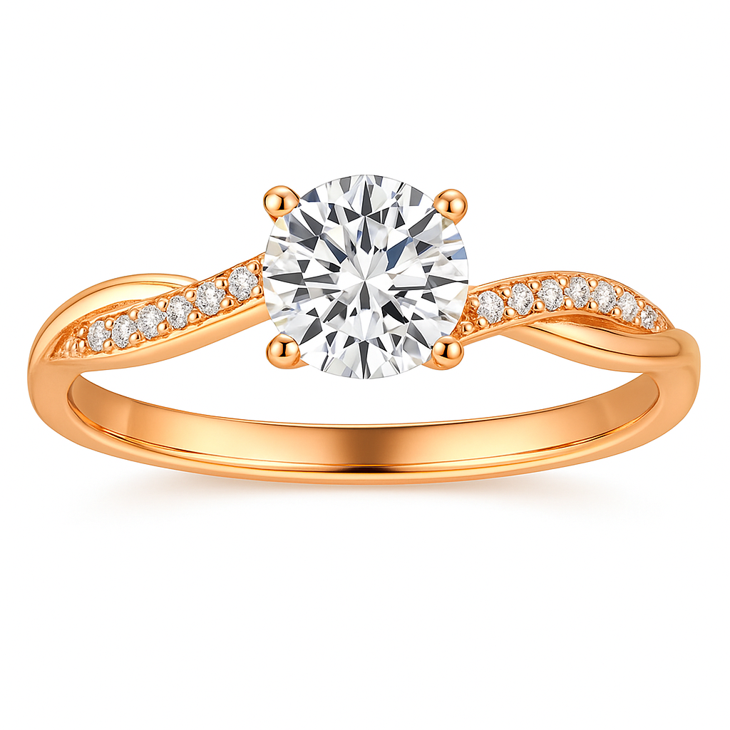 Claire - Gold Jane Ring