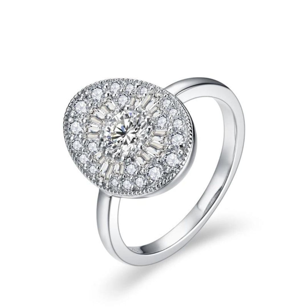 Daya White Gold Ring