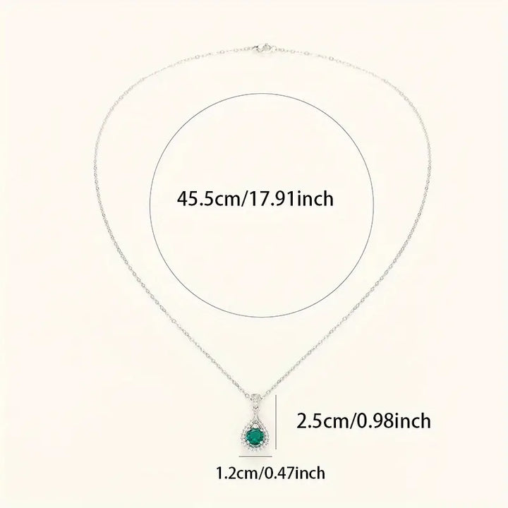 Alindra - Voselle White Gold Necklace